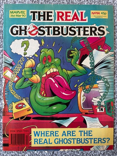 The real ghostbusters comic - the,