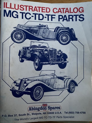 Parts list catalog - tc-td-tf,