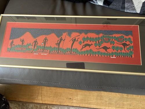 Bulurru aboriginal art framed - art,