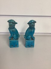 Pair oriental ceramic - of,