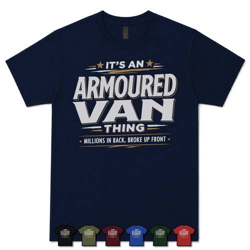 Armoured van thing - van,