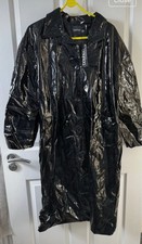 Boohoo Ladies Patent Black