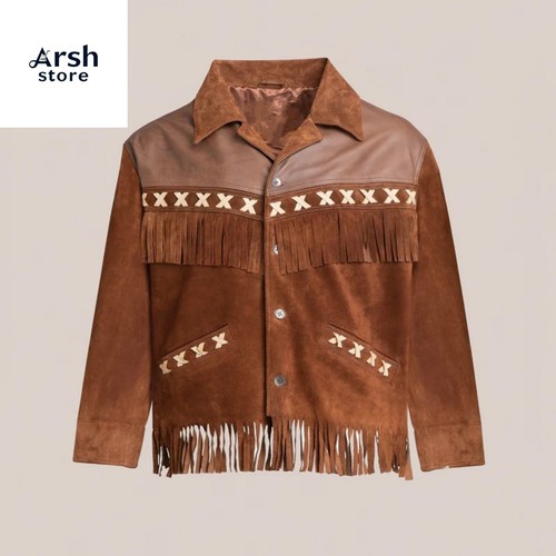Western fringe suede leather - fringe,
