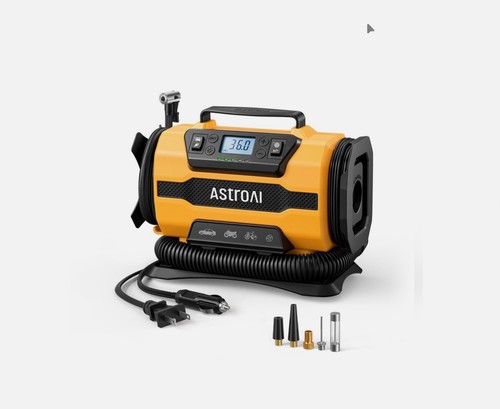Astroai tire inflator - inflator, portable