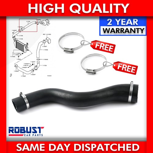 Turbo outlet air - air, intercooler