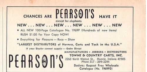 Pearson harness carts and - carts,