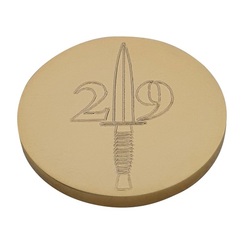 Commando engraved blazer - engraved,