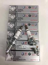 Genuine VW Golf MK4 R32 Ignition Spark Plugs x6 New Genuine OEM VW Parts