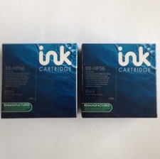 2 x No 56 Black Ink Cartridges