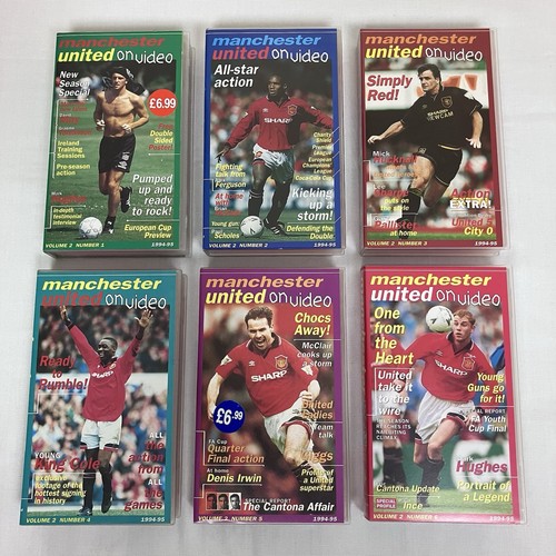 Manchester united video vhs - manchester,