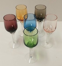 6 Vtg MCM Spiral Stem