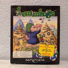 Vintage Lemmings 5.25" & 3.5" Floppy Psygnosis 1991 IBM Amstrad Tandy PC