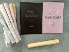 Beginner Witchcraft Bundle – Spell & Ritual Scrolls in Glass Jar + 2 Mini Books