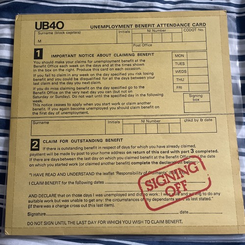 Ub40 signing off - ub40,