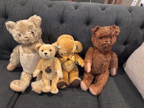 Vintage teddy bear lot - teddy, 4