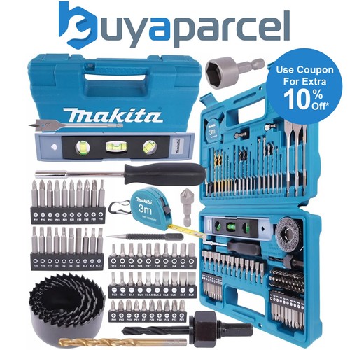 Makita 102 piece - piece, drill