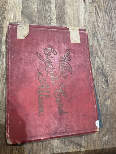 Wills cigarette card album - cigarette,