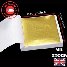 10 sheets of Edible Gold Leaf