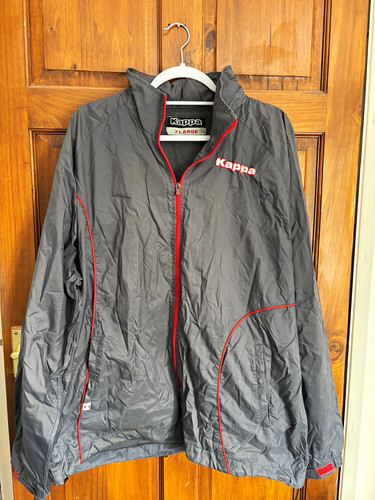 Kappa grey red - kappa, windbreaker