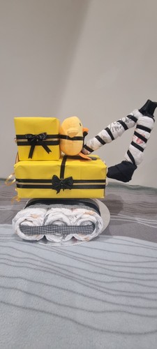 Nappy cake digger design - nappy,