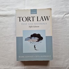Tort Law Text And Materials