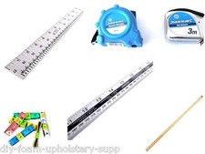 Wooden Metal metre yard stick dual marked Tape measure tailor soft cloth measure