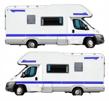 14 Metres Blue Stripes For