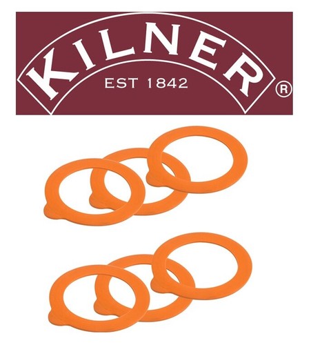 Rubber jar seals kilner - seals, pack