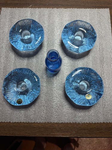 Reijmyre sweden blue ice - reijmyre, glass