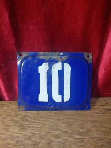 Vintage french enamel door - vintage,