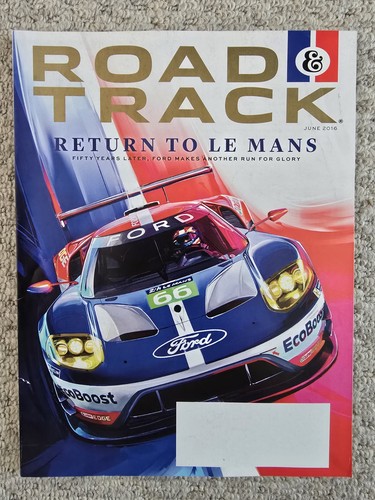 Road track magazine june - magazine,