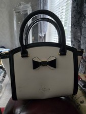 Authentic Ted Baker Designer Genuine Leather Bow Bag.