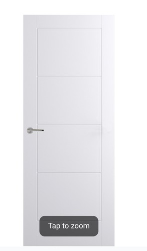 Wickes exeter white moulded - white,