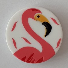 Dill Round Flamingo Buttons