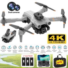 Mini Drone with Camera for Kids Adults 4K HD FPV Foldable RC Quadcopter 360°Flip