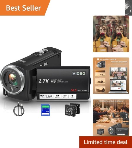 16x zoom camcorder - 16x,
