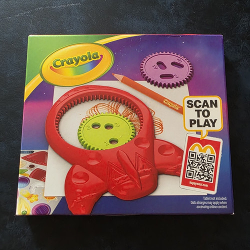 Crayola mcdonald happy meal - happy,