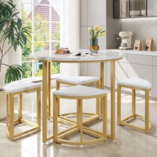 Dining Table and Chairs Set of