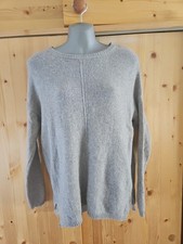 Bartolini Grey Cashmere Jumper UK Size 10 Small