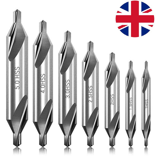 7pcs center drill bits - center,
