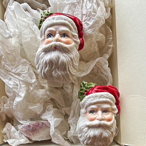 Set santa claus head - 4,