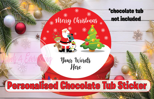 Personalised merry christmas - merry,