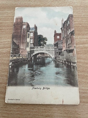 Postcard bridge newbury - postcard,