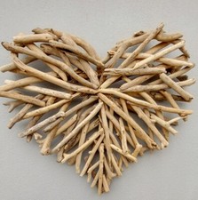 Large Driftwood Heart Wall