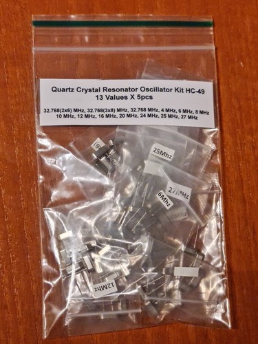 Quartz crystal resonator - quartz,