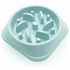 Puppy Slow Feeder Bowl Dog Anti Bloat No Gulp Pet Cat Interactive Feeding Dish