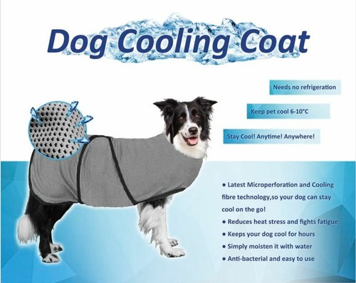 Dog cooling coat summer cool - cooling,
