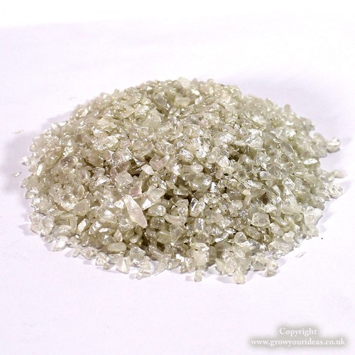 Glass gravel mother - mother, pearl