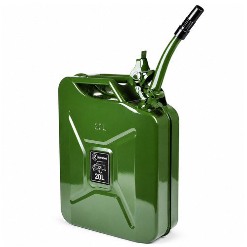 Fuel can 20l jerry army - jerry, green