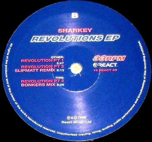 Bonkers sharkey revolutions - -,